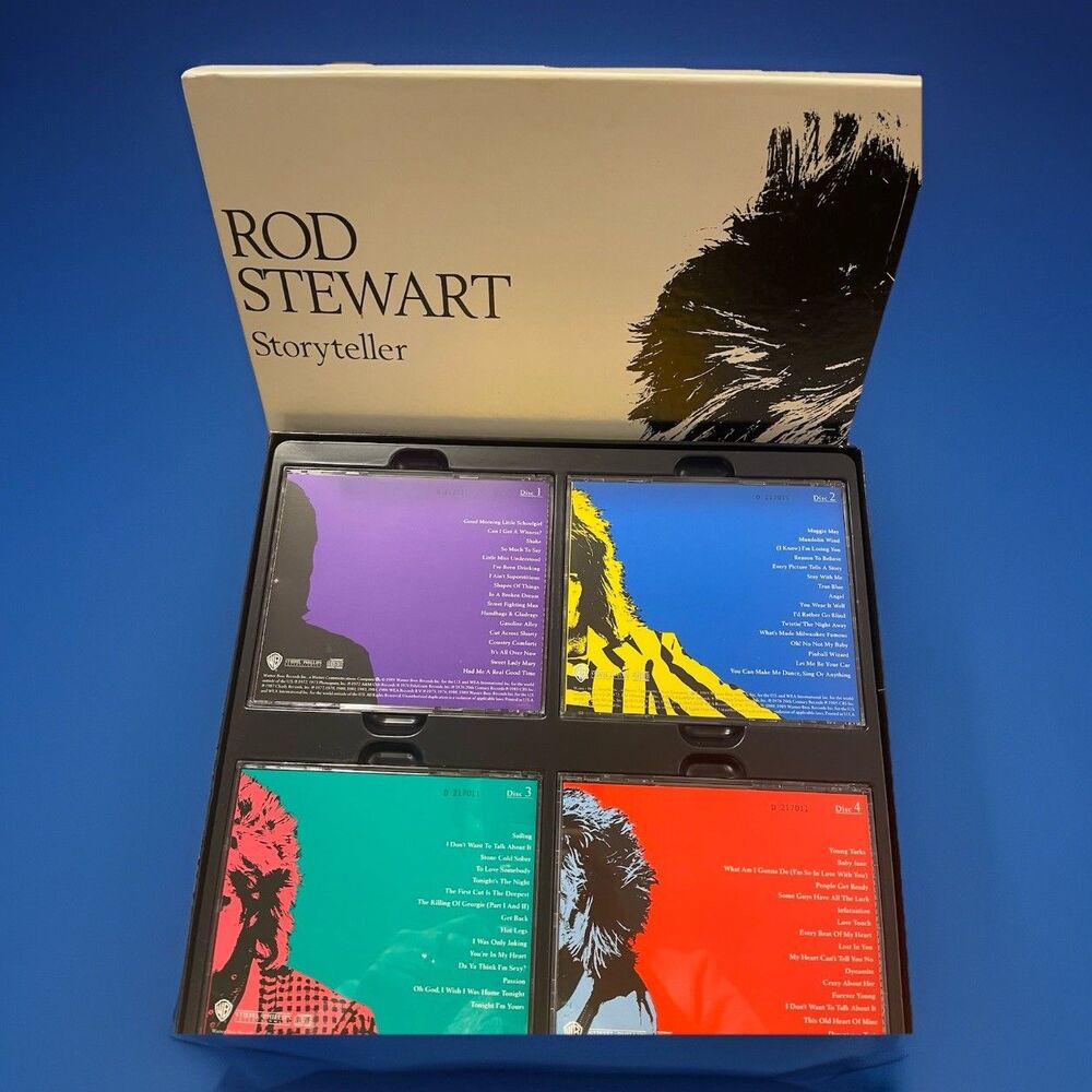 Rod Stuart Boxed 4 CD Set - Picture 9 of 12